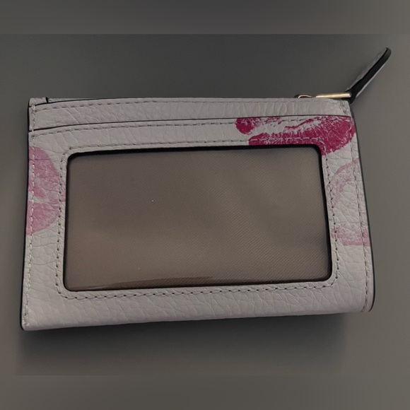 Coach Mini Id Skinny Case With Lips Print - Picture 3 of 4